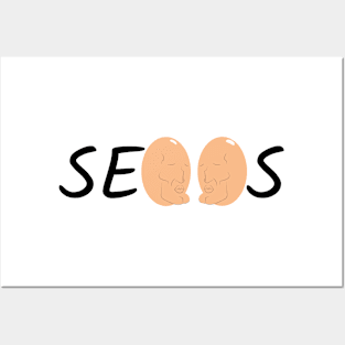 seggs eggs Posters and Art